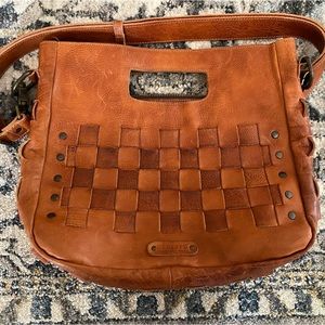 Orchid Cognac Dip Dye Convertible Crossbody